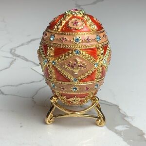 Joan Rivers Imperial Treasures Four Seasons "Summer Flower Basket Egg"